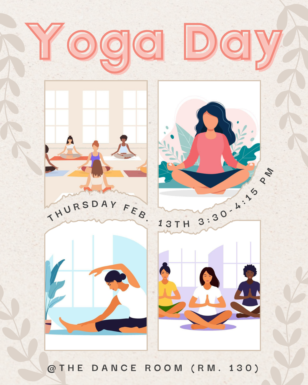 Yoga Day — Class Flyer